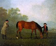 Sawrey Gilpin Furiband with his Owner Sir Harry Harpur and a Groom Spain oil painting artist